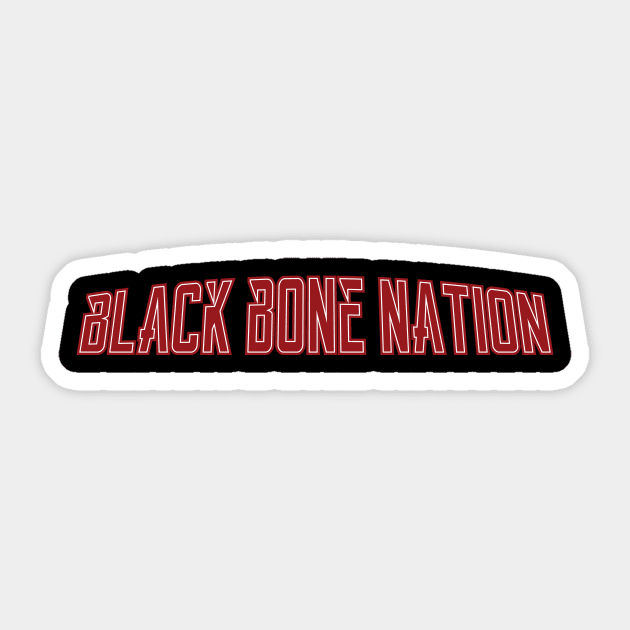 Black Bone Nation Sticker by Black Bone Nation